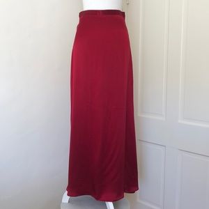 Reformation Silk Maxi skirt